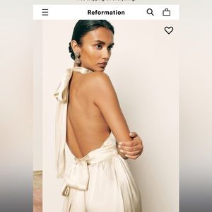 Alani Silk Dress - reformation